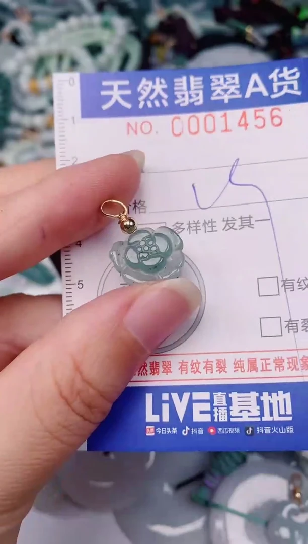 颈饰未镶嵌翡翠00001456