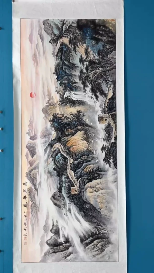 国画闪电购刘武绘画37