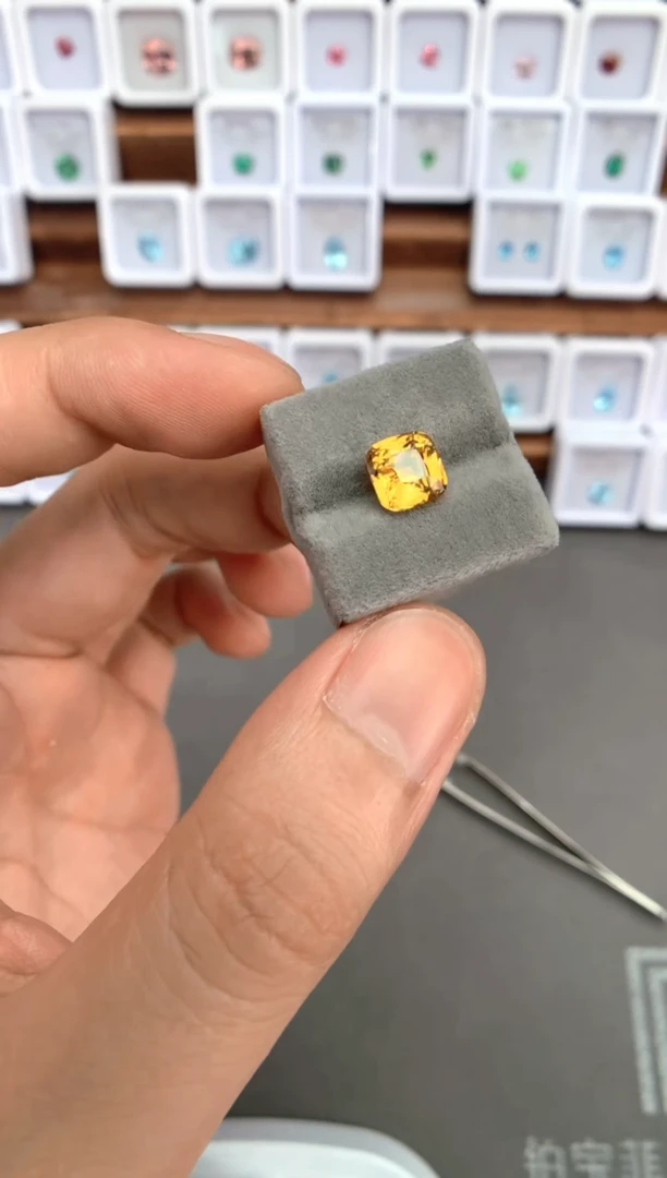 定制天然锆石裸石未镶嵌4.1ct 12048