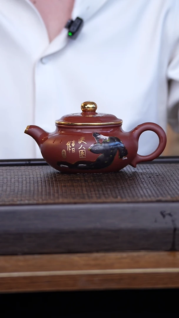 茶壶紫砂宜兴手工原矿紫砂壶001