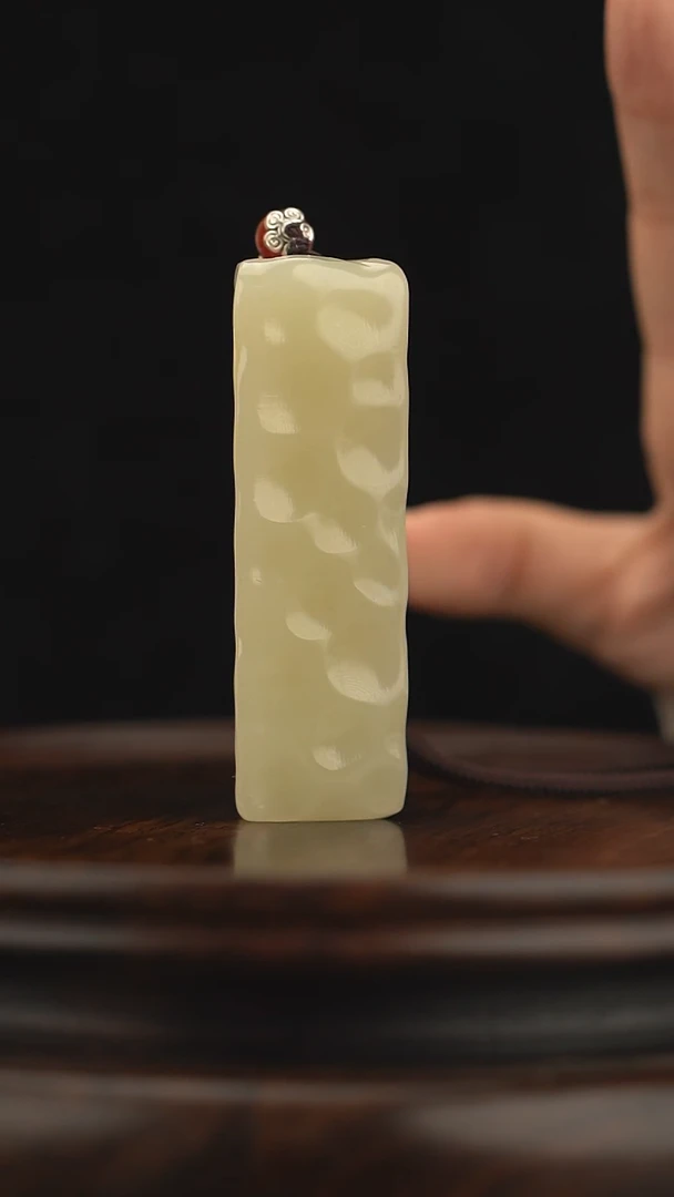玉【小奶酪】天然玉石手把件