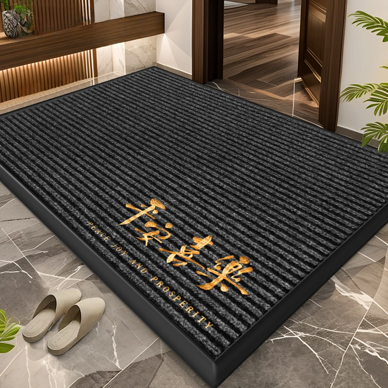 办公室大门口地垫入户门垫室外防滑吸水地毯酒店进门迎宾定制脚垫