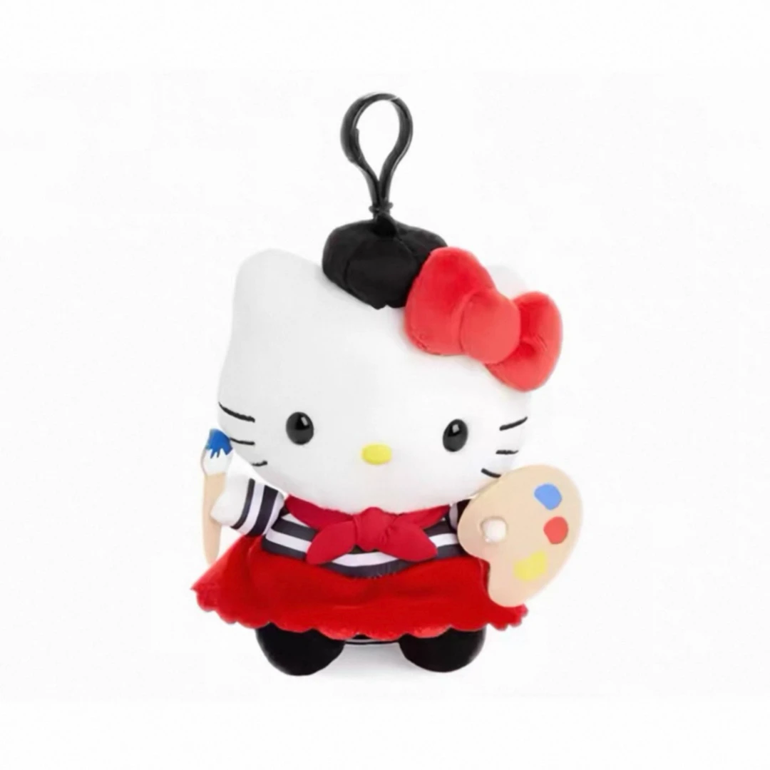 【美版正品】美版三丽鸥HelloKitty运动学院风系列毛绒娃娃挂件