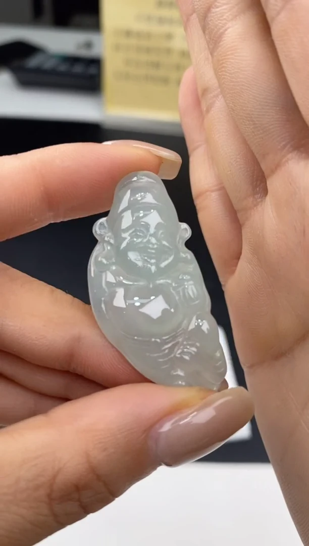 翡翠未镶嵌吊坠(不含链)37154