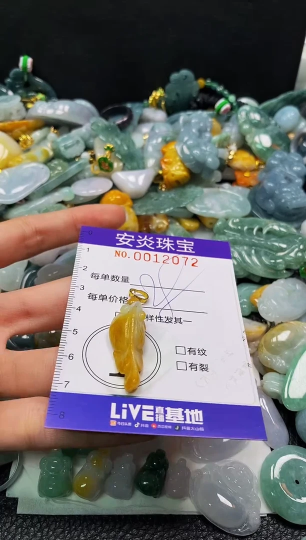 颈饰未镶嵌翡翠闪购0012072