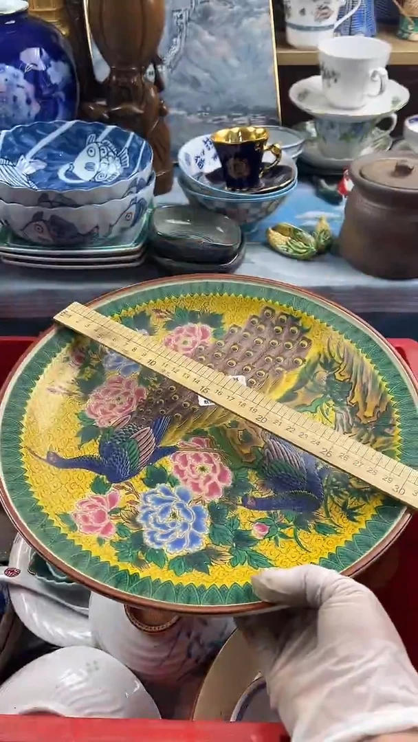 瓷片英歌瓷器满28包邮