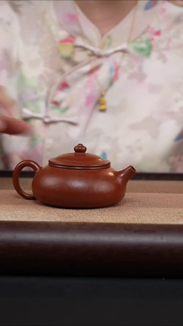 茶壶紫砂朱泥-大品寒江MH-1979
