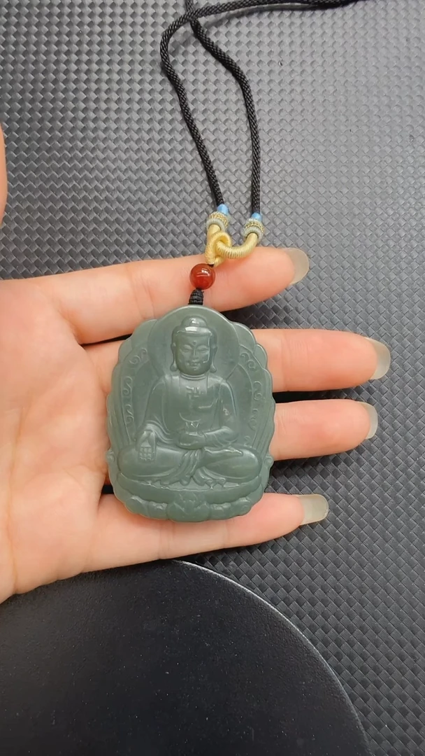 和田玉未镶嵌吊坠(不含链)826如来