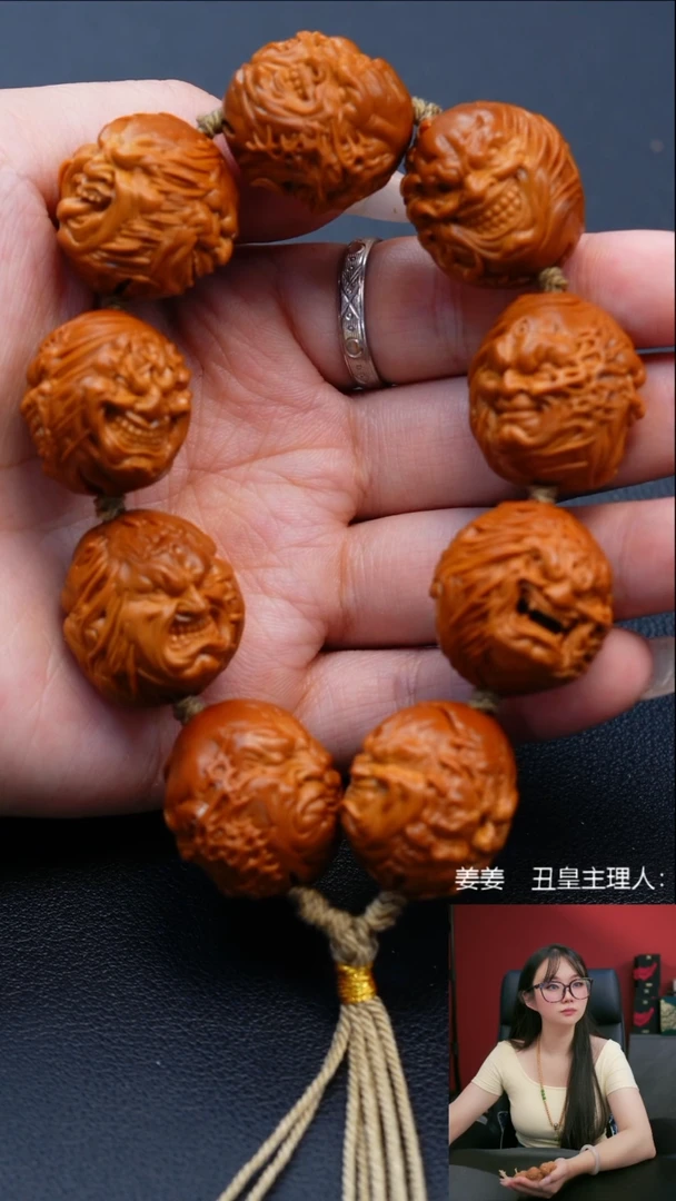 手串/手链橄榄核2.4四面恶僧手持