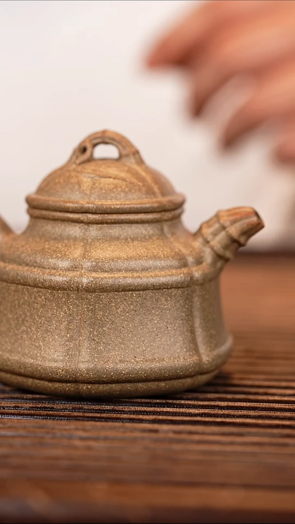茶壶紫砂六方竹鼎