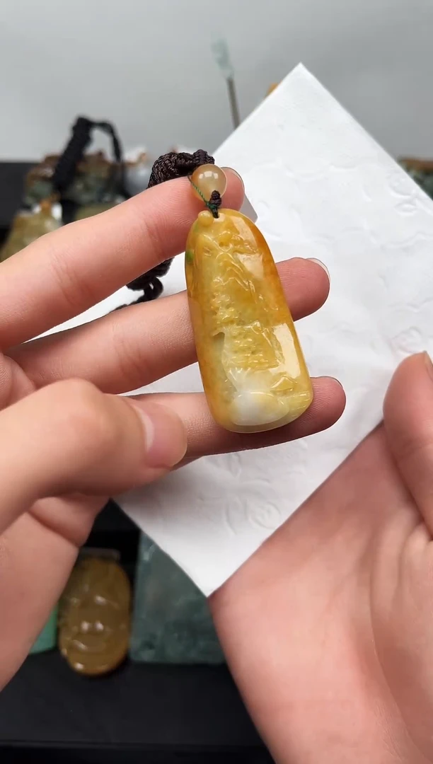 颈饰未镶嵌翡翠翡翠挂件