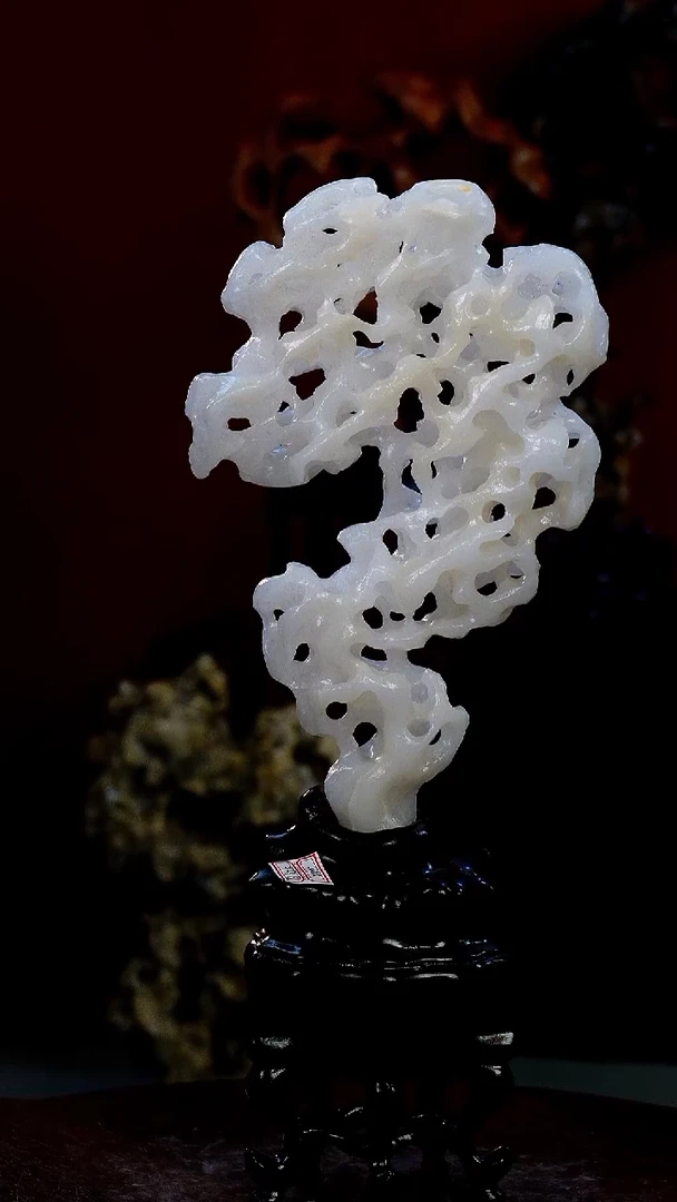 石材太湖石摆件一物一拍