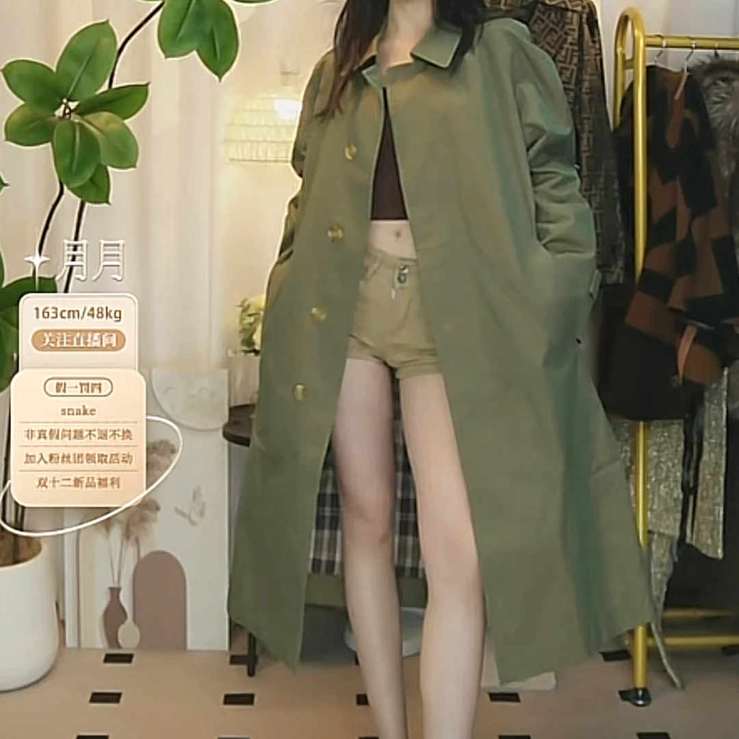 95新 BURBERRY/博柏利 巴宝莉长款卡姆登风衣外套/ff3117