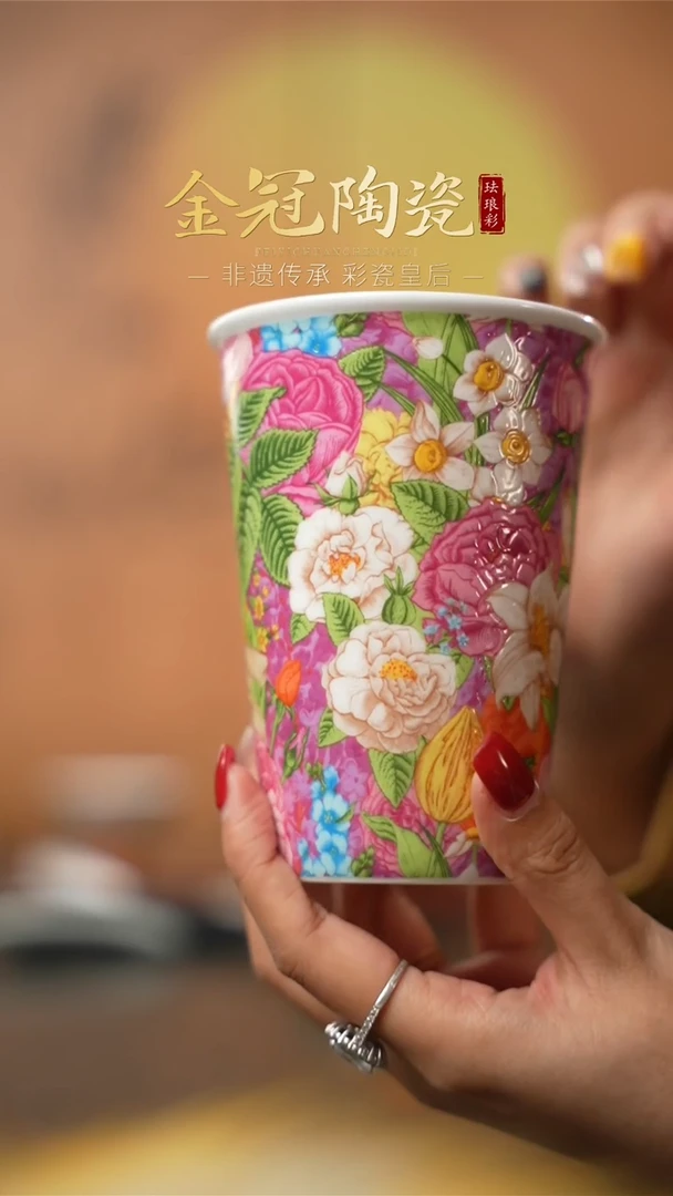 陶瓷粉雪絮语【可乐杯】 粉