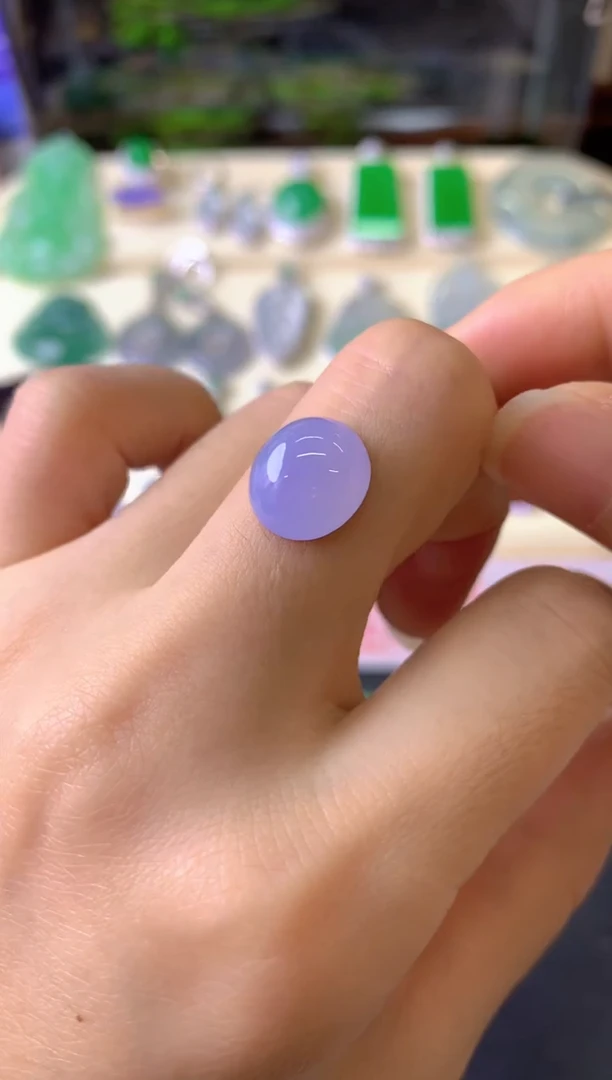 未镶嵌定制翡翠滟*裸玉（客户意向镶嵌）