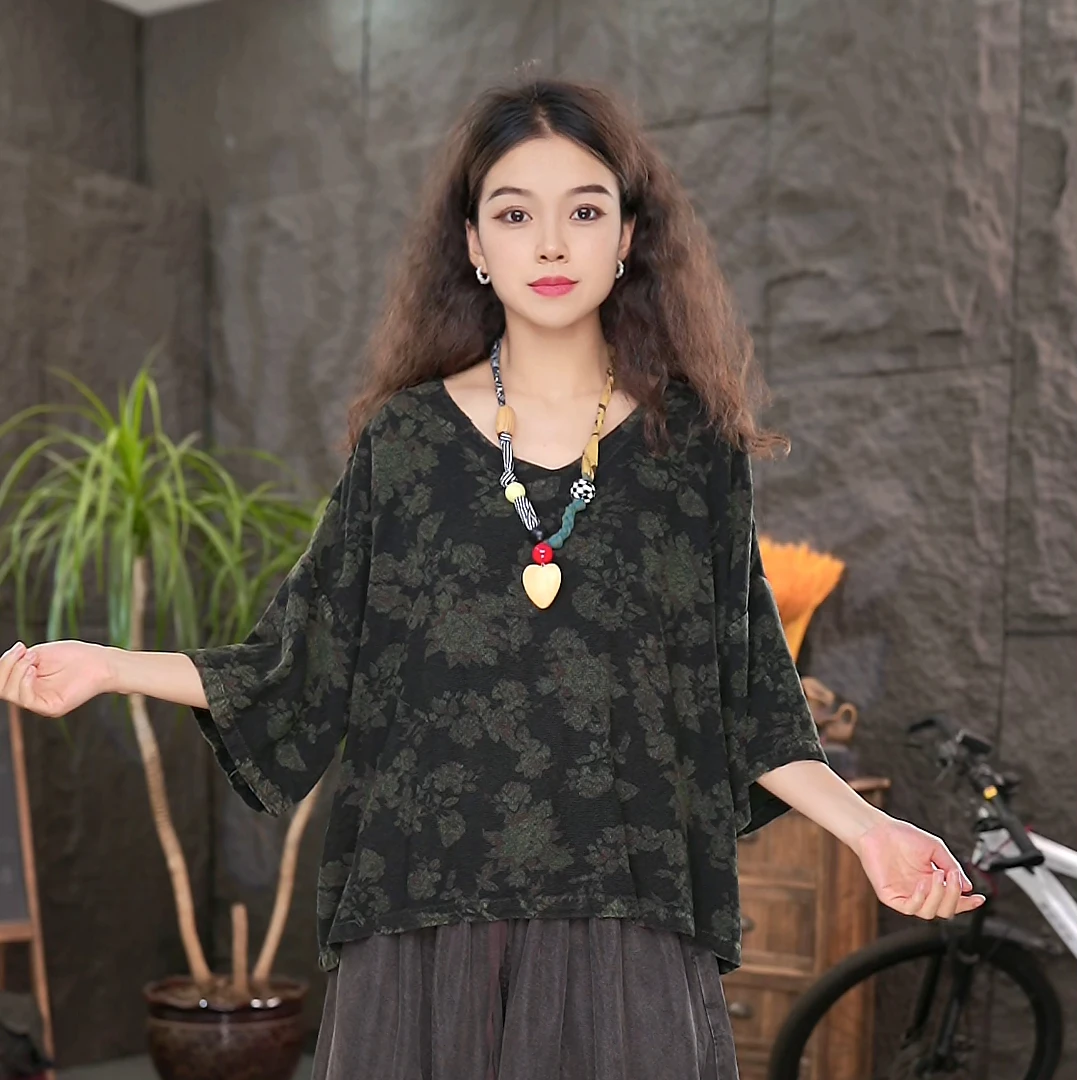 LL女装夏季百搭短袖T恤大码女装显瘦圆领上衣