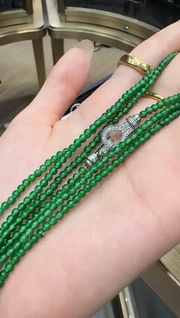 项链未镶嵌翡翠多样性发其一