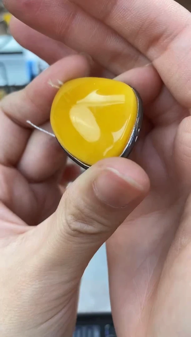 裸石琥珀未镶嵌天然琥珀蜜蜡