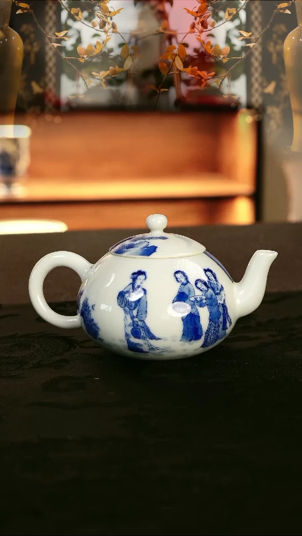 艺家仁汉宫春晓小壶