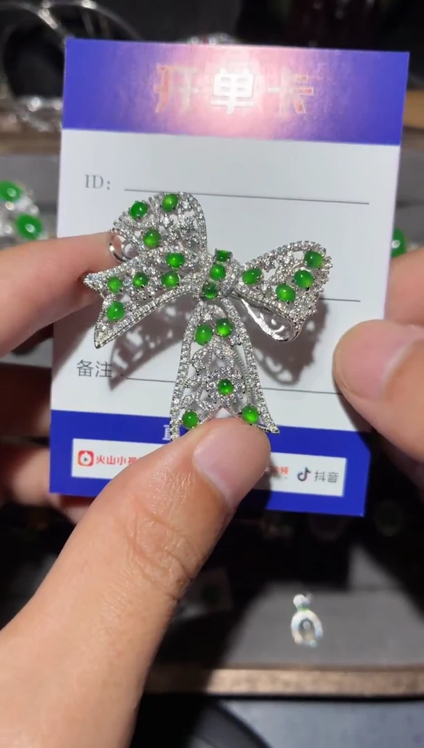 翡翠银S925镶嵌颈饰 全量