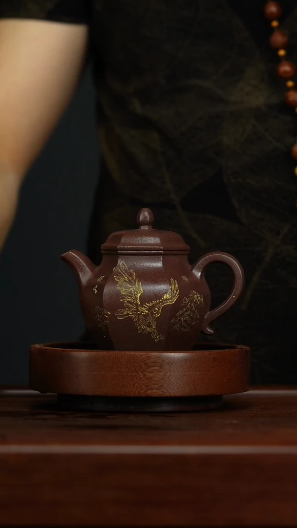 茶壶紫砂K26    六方