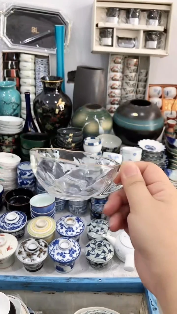 瓷片宁*中古回流瓷器 瓷器（有脱金）
