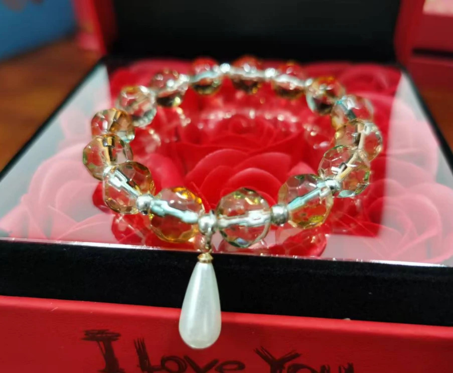 水晶单圈手串（无礼盒）S1174