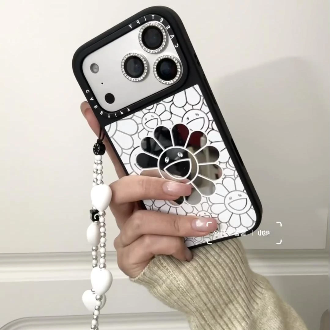 CASE白色村上隆适用iPhone17ProMax苹果15/16手机壳11防摔14/1312