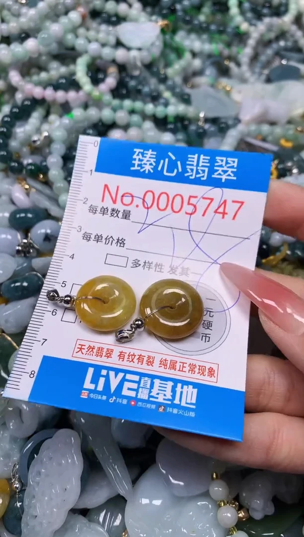 【闪购商品】翡翠颈饰未镶嵌含绳0005747