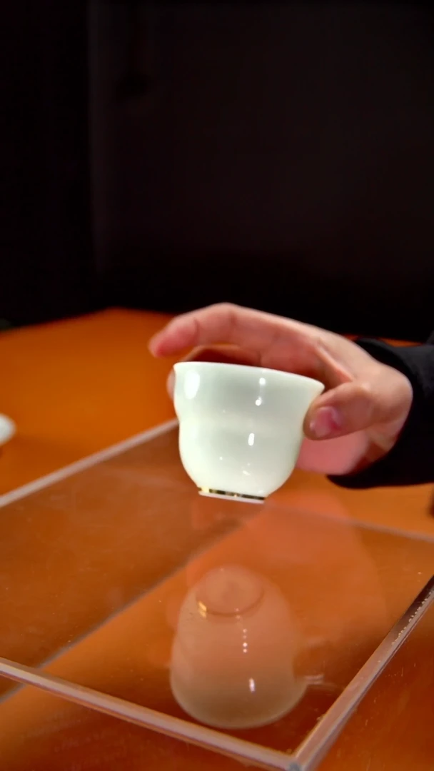 其他陶瓷《言泥陶瓷》璞玉绿豆冰系列客杯