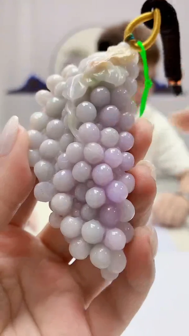 定制翡翠未镶嵌4868ms-毛货77葡萄