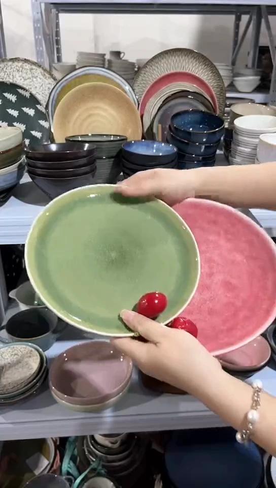 【闪购商品】瓷片外贸尾货瑕疵满20包邮X2 小盘组合