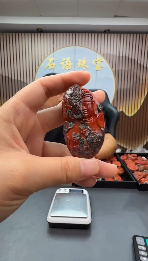 南红玛瑙雕刻未镶嵌051ZB0819产品一个