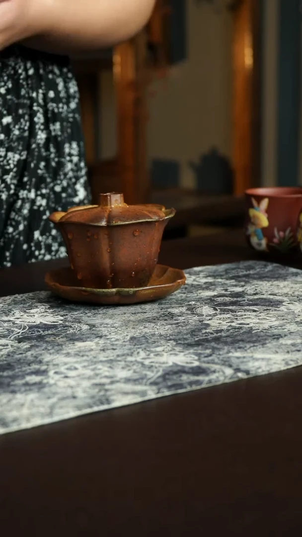 茶杯紫砂54号宜兴紫砂原矿作品
