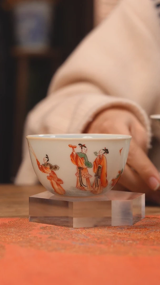 【闪购商品】杯素溪堂 麻姑贺寿杯