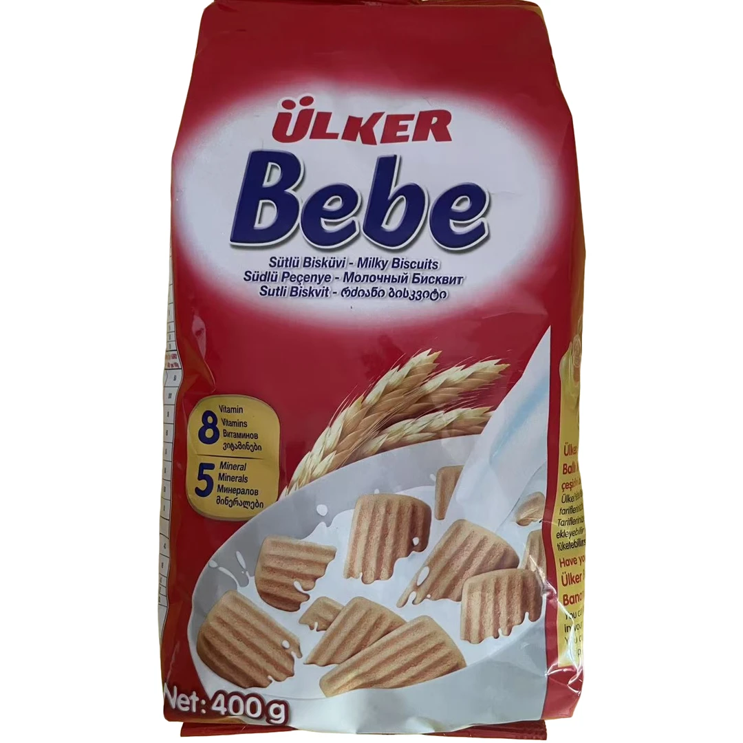 优客牌健康贝贝饼干UlkerBebe营养饼干400g精选好吃