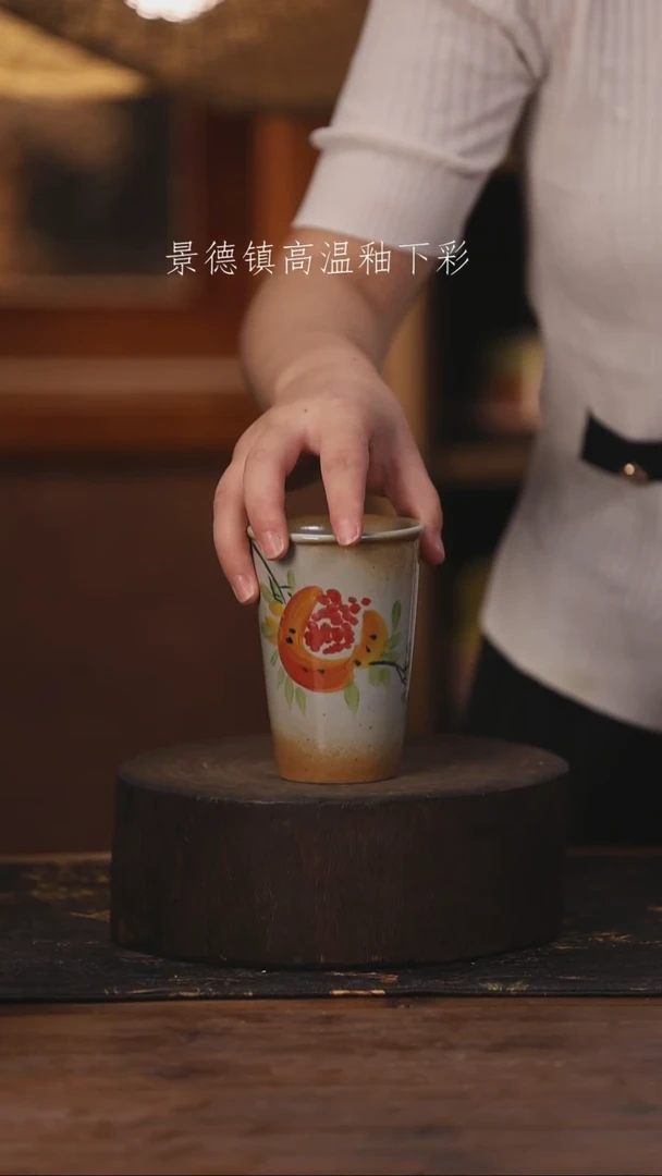 陶瓷景德镇高温釉下手绘陶瓷360