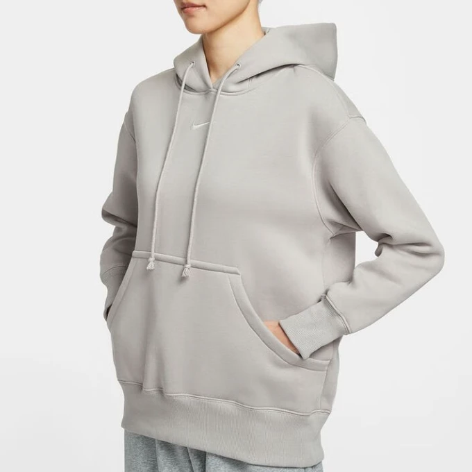 【滔搏联动】NIKE耐克女NSWHOODIE秋冬新款加绒套头卫衣 DQ5861-009