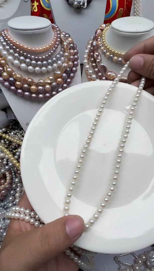 【闪购商品】淡水珍珠颈饰未镶嵌1