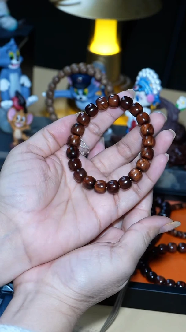 手串/手链黄花梨/降香黄檀【MOYU】海南黄花梨 9*10文玩潮款手串