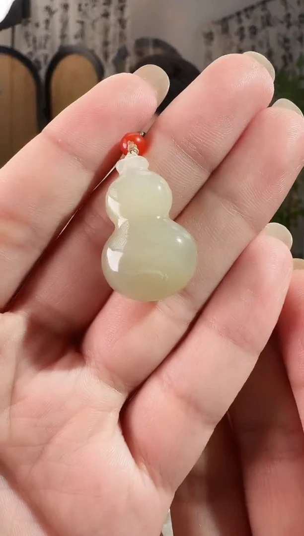 颈饰未镶嵌和田玉葫芦 xp