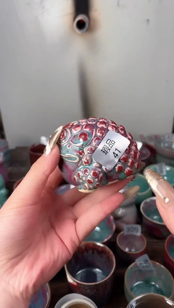 【闪购商品】摆件钧瓷手工茶器窑变