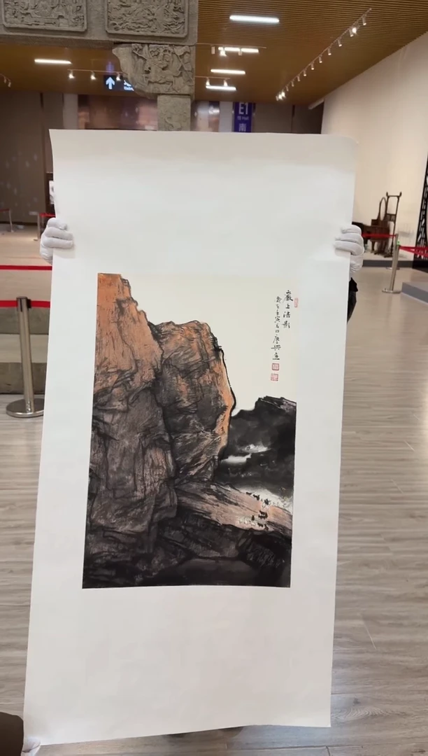 国画34赵隆轩美术馆李庆兴老师作品
