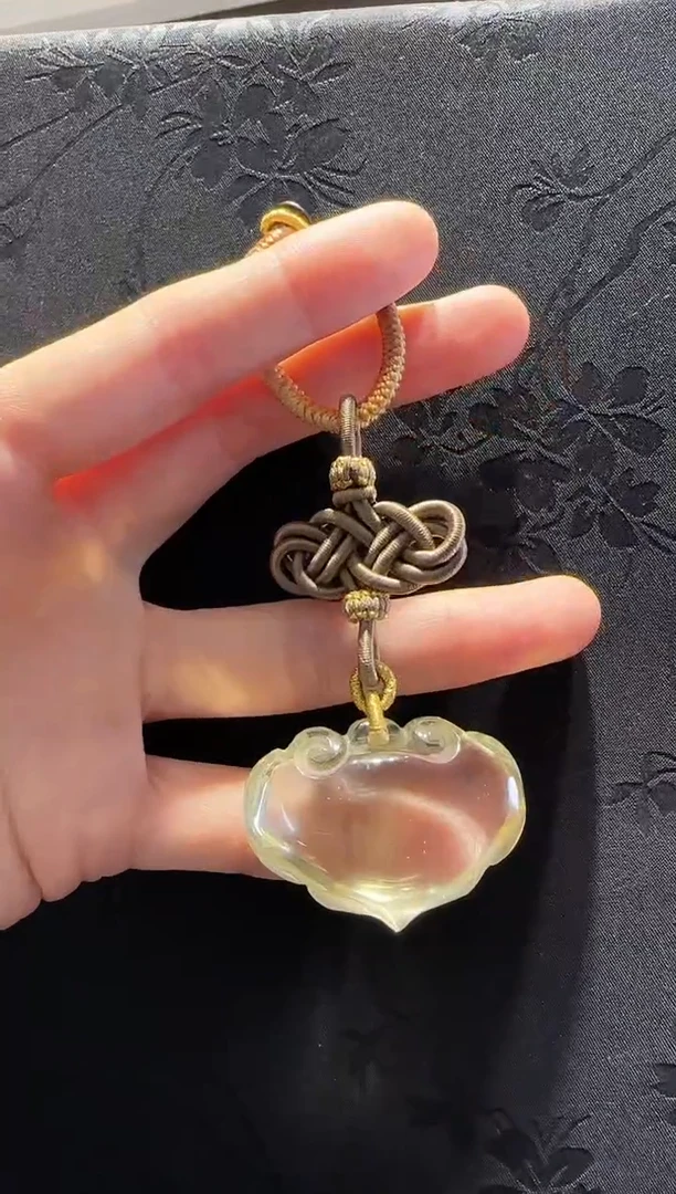未镶嵌手链水晶如意锁