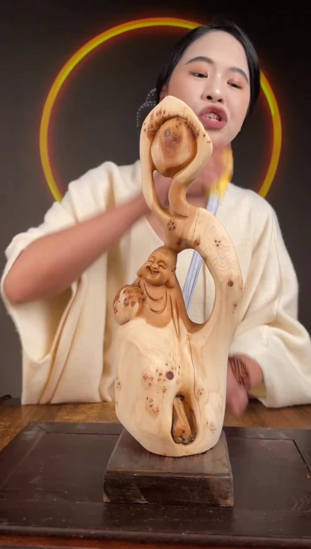 柏木（崖柏）手工摆件,先抢先得! 编号:59