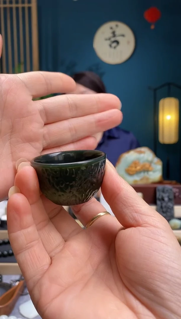 吊坠(不含链)未镶嵌和田玉杯子