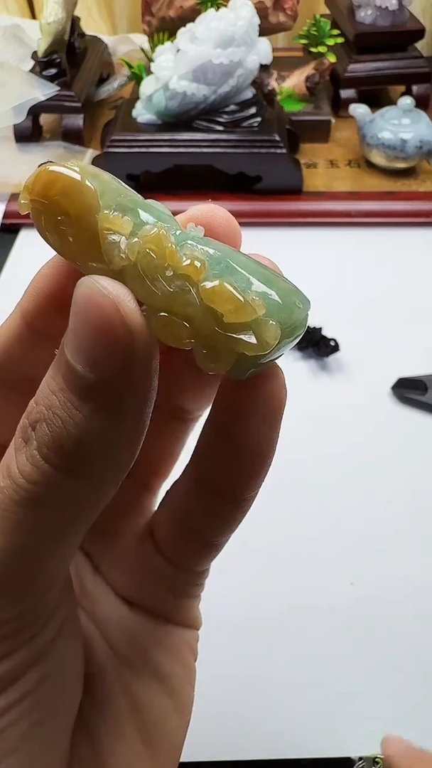 吊坠(不含链)未镶嵌翡翠1