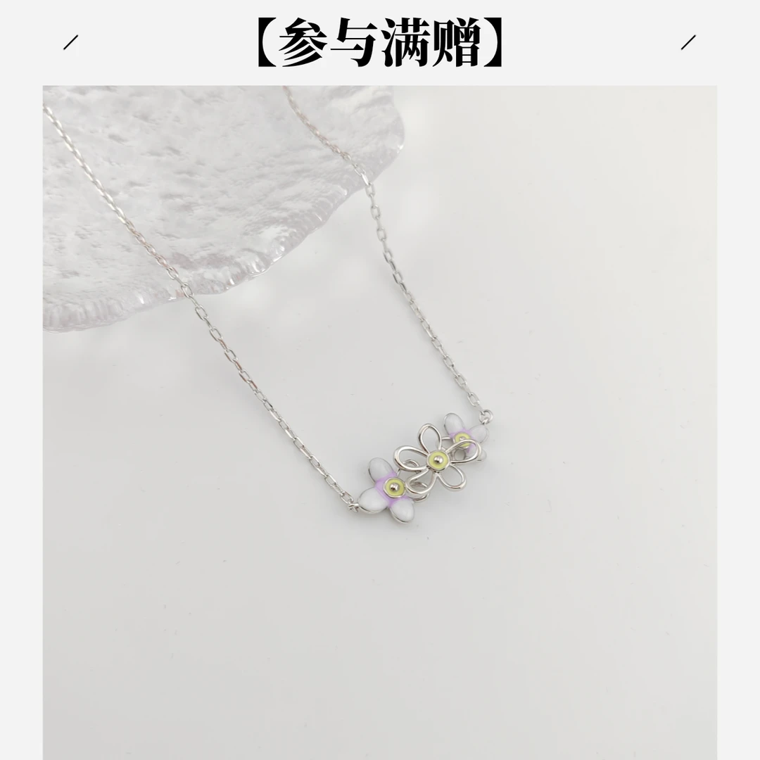 XUPING/旭平首饰 合金项链 秋上新 花花气质项链 GDQ X001113668