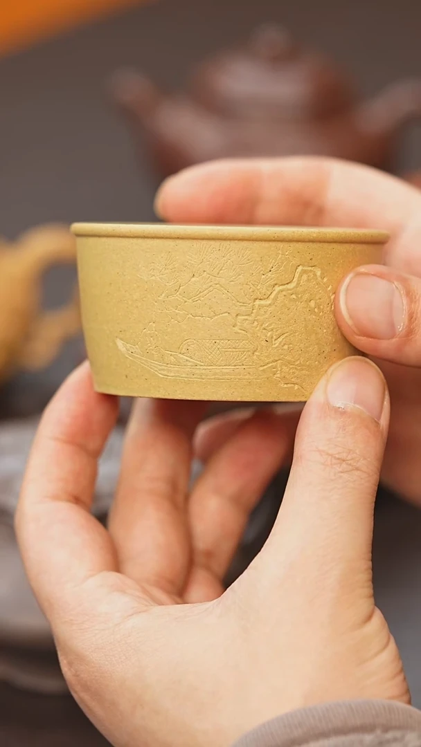 茶壶紫砂原矿高端紫砂--杯子