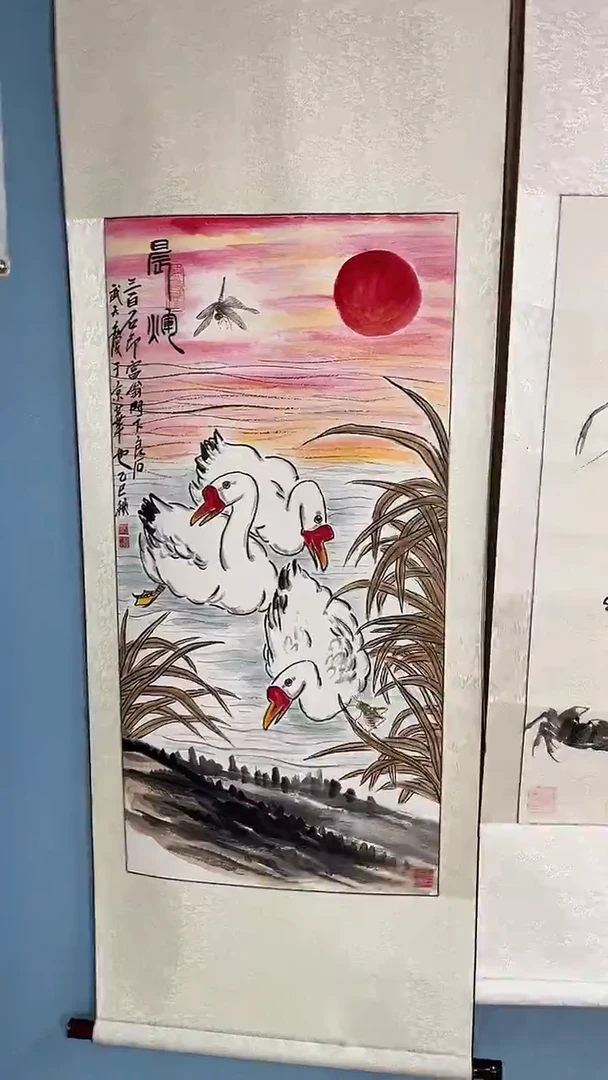 国画石*子武天庆【晨辉】